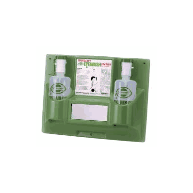 Eye Wash Station Wall Mount Two 32 Oz. Bottle
