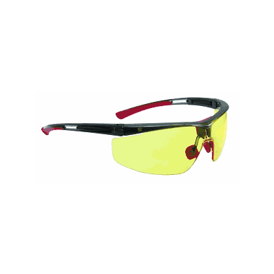 Eyewear, Narrow, Tran-black Frame, Amb Lens -