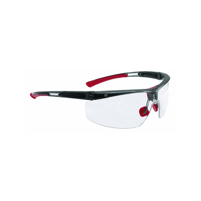 Eyewear, Narrow, Tran-black Frame, Clr Lens -