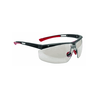 Eyewear, Narrow, Tran-blck Frame, Mirr Lens -