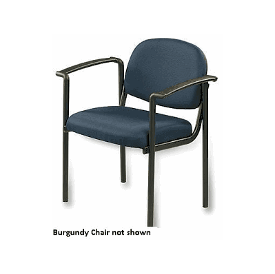 Fabric Arm Chair - Chair, Side, W/Arm, Blk Fr
