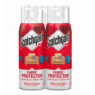 4 cans/pack, Scotchgard Fabric & Upholstery Protector