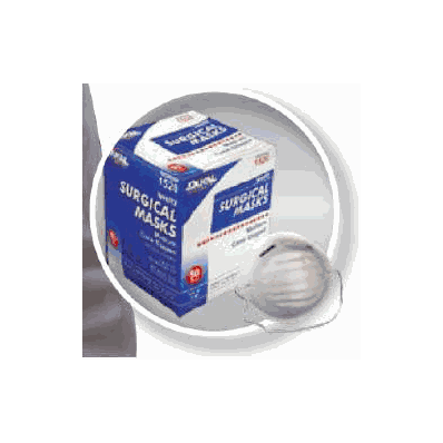 Face Mask Earloops - Mask, Proc Blu W/Fl Shie