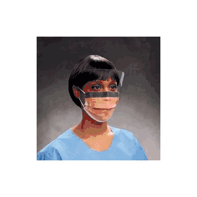 Face Mask Level 3 with Face Shield, earloop, SOLD as 25/BOX