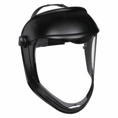 Face Shield with Clear Visor, Reusable with Ratchet Face shield Assembly