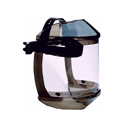 Faceshield, Dble Mtrx Crwn, Ratchet Suspn - M