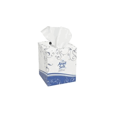 Facial Tissue Angel Soft Ps Ultra White 7.6