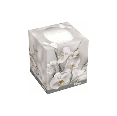 Facial Tissue Kleenex White 8.4 X 8.6 Inch -