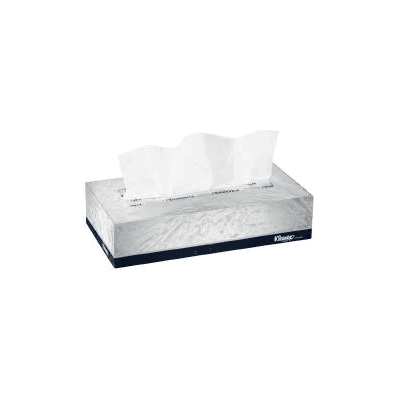 Facial Tissue Kleenex White 8.5 X 8.5 Inch -