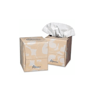 Facial Tissue Preference White 8.3 X 8.75 In