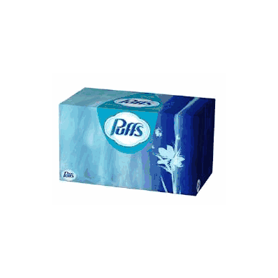 Facial Tissue Puffs White 7 X 8 Inch - Tissu