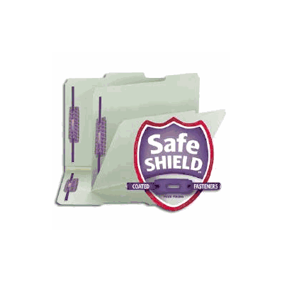 Fastener Folder Letter Size Gray / Green - Fo