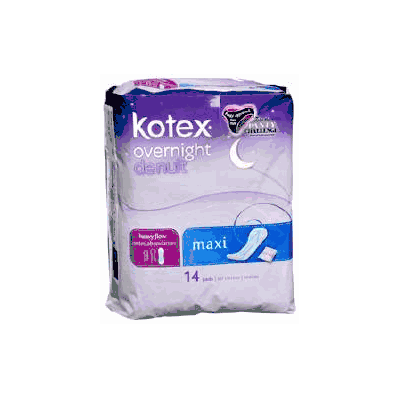 Feminine Pad Kotex Maxi 14 Inch - Pad, Kotex