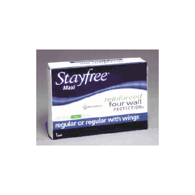 Feminine Pad Maxithins Folded / Deodorizing