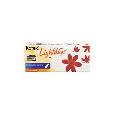 Feminine Panty Liner Kotex Lightdays Regula