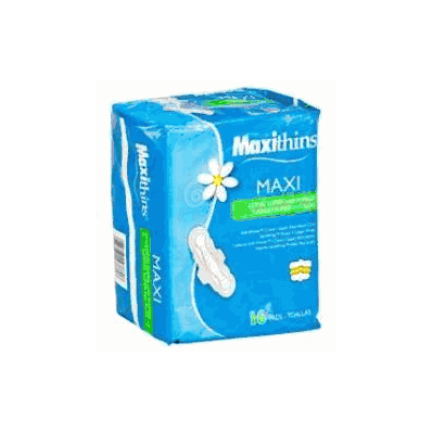 Feminine Sanitary Pad Gards Maxi, Long, Thin
