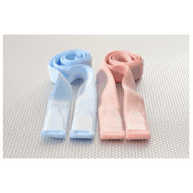 Fetal Monitor Belt, 42" L X 1-1/2" W, Pink, Blue