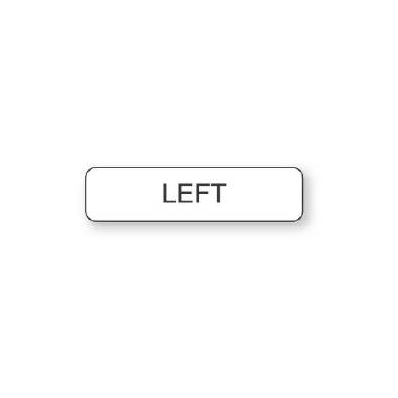 Film Position Label Left .3125 X 1-1/4 Inch -