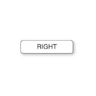 Film Position Label Right .3125 X 1-1/4 Inch