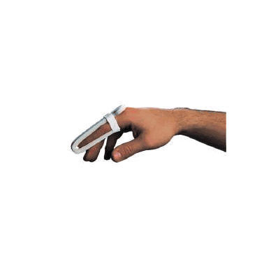 Finger Splint Ball End Aluminum / Foam Size A