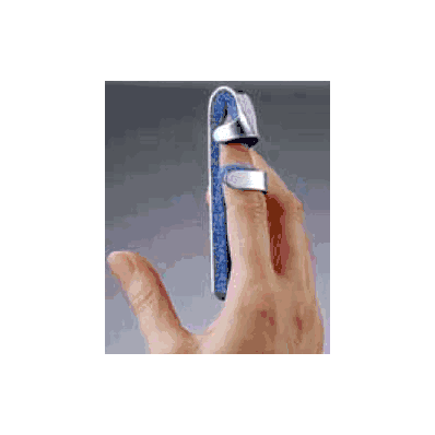 Finger Splint Baseball Style Aluminum / Foam