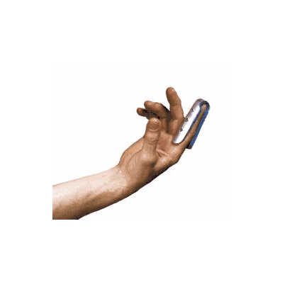 Finger Splint Curved Padded Strip Aluminum /