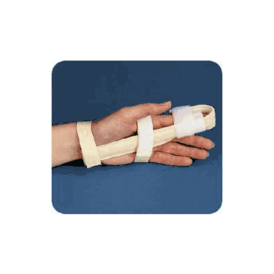 Finger Splint Vinyl Medium - Finger Slpint, F