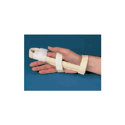 Finger Splint Wrist Strap Vinyl / Foam Left O