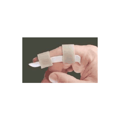 Finger Splint Finger Cot White Large - Finger