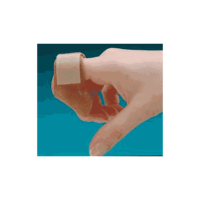 Finger Splint Flexion Elastic Beige One Size