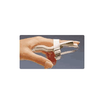 Finger Splint Joint Jack Steel / Felt Left O