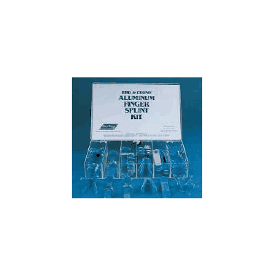 Frog Finger Splint, Padded Assorted