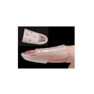 Finger Splint Stax Plastic Clear Size 3 - Fi