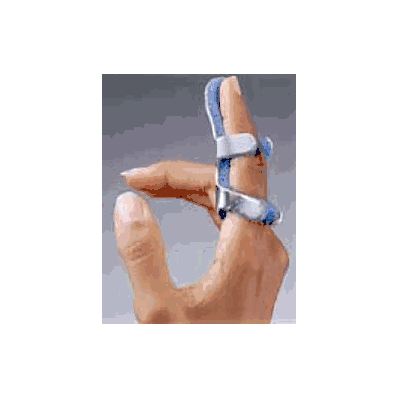 Finger Splint Toad Style Aluminum / Foam Smal