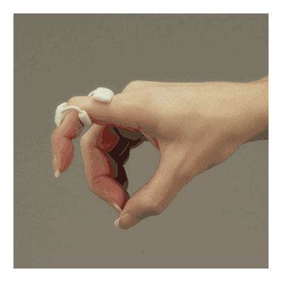 Finger spring, x-large, left