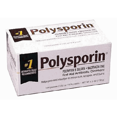 First Aid Antibiotic Polysporin 0.9 Gram Ointment