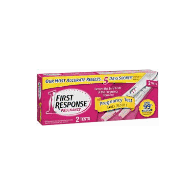 First Reponse, One Step 2countpregnancy Test