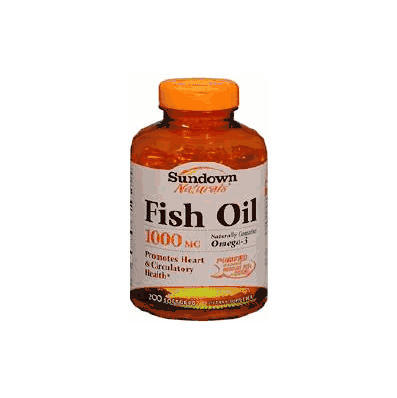 Fish Oil Sundown Naturals 1000 Mg Softgels 2