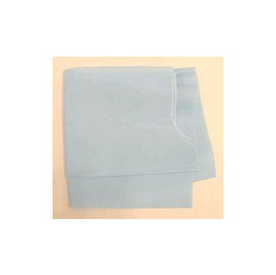 Fitted Stretcher Sheet, 22"x72" Standard, Light Blue