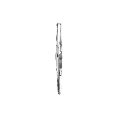 Fixation Forcep Graefe Tweezer Type Curved 4-
