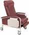Fixed Arm Clinical Recliner - Recliner, Clinical, 6 Pos, Burgundy, Tb133 - Winco Inc