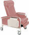 Fixed Arm Clinical Recliner - Recliner, Clinical, 6 Position, Mauve - Winco Inc