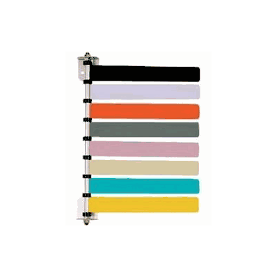 Flag System, 1flag Room Id Wht 8" - - Omnime