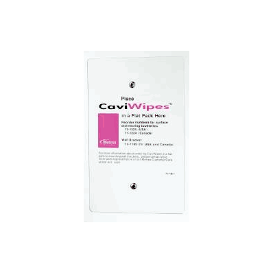 Flat Pack Mount Disinfectant Wipe Wall Mount