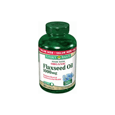 Flaxseed Oil 1000 Mg Softgel 60 Per Bottle -