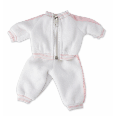 Doll Newborn Jumper, White/Pink