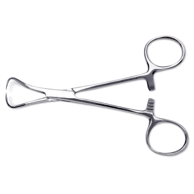 Floor Instruments, Backhaus Towel Clamp, 3.5"