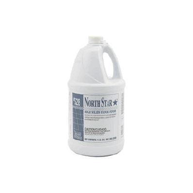 Floor Polish North Star High Solid 4 Gallon