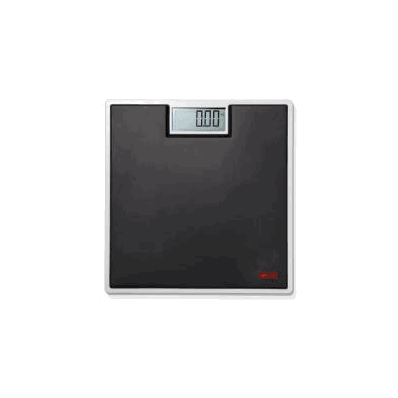 Floor Scale Digital 330 Lbs. Black Battery -