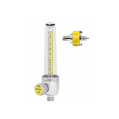 Flowmeter, Air, Alum, 15ltr, Adaptor,